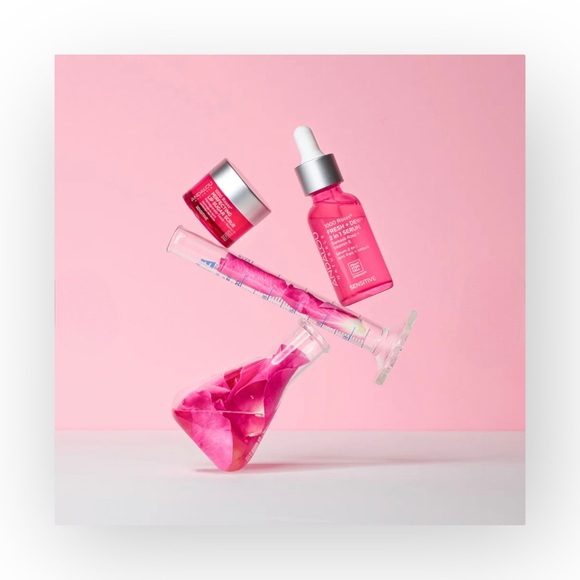 new Andalou Naturals ⚘ 1000 Roses Perfecting Lip Sugar Scrub ⚘ Full Size in Box - Picture 8 of 16